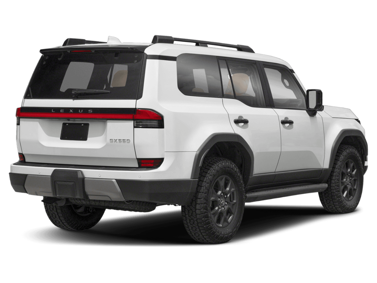 2026 Lexus GX GX 550 Overtrail - Rear 3/4, facing to the right