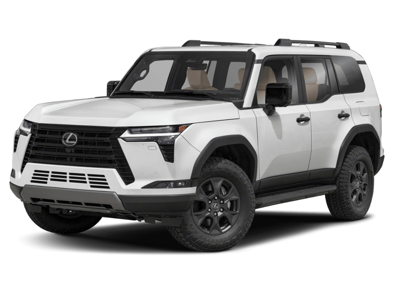 2026 Lexus GX GX 550 Overtrail+ - Front 3/4, facing to the left