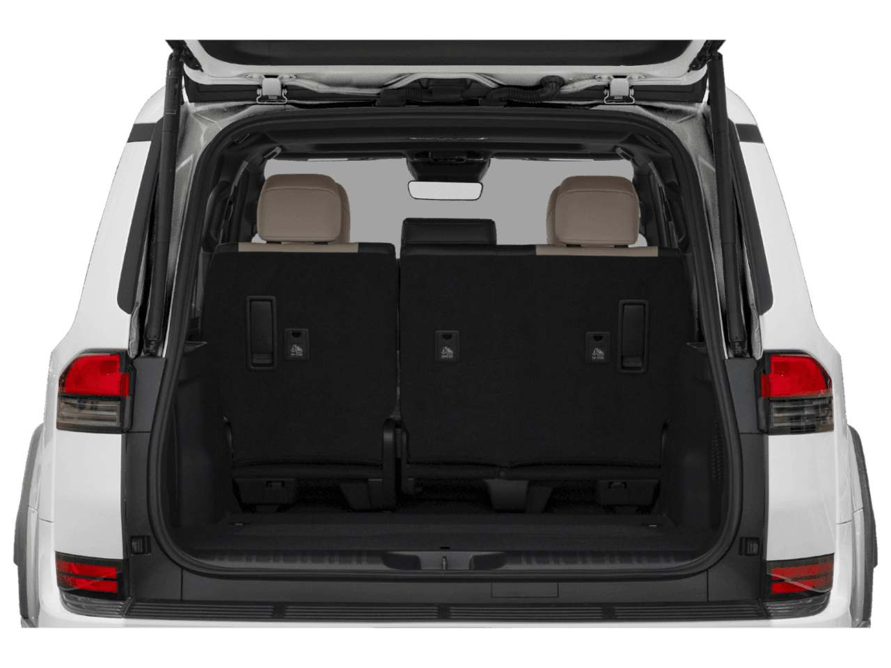 2026 Lexus GX GX 550 Overtrail+ - Interior Trunk with Hatch Open Feature