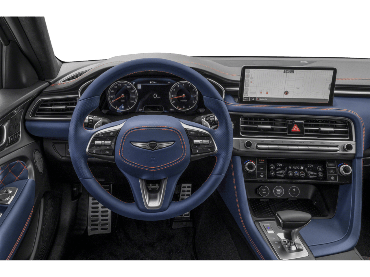 2026 Genesis G70 3.3T - Interior Drivers Dash
