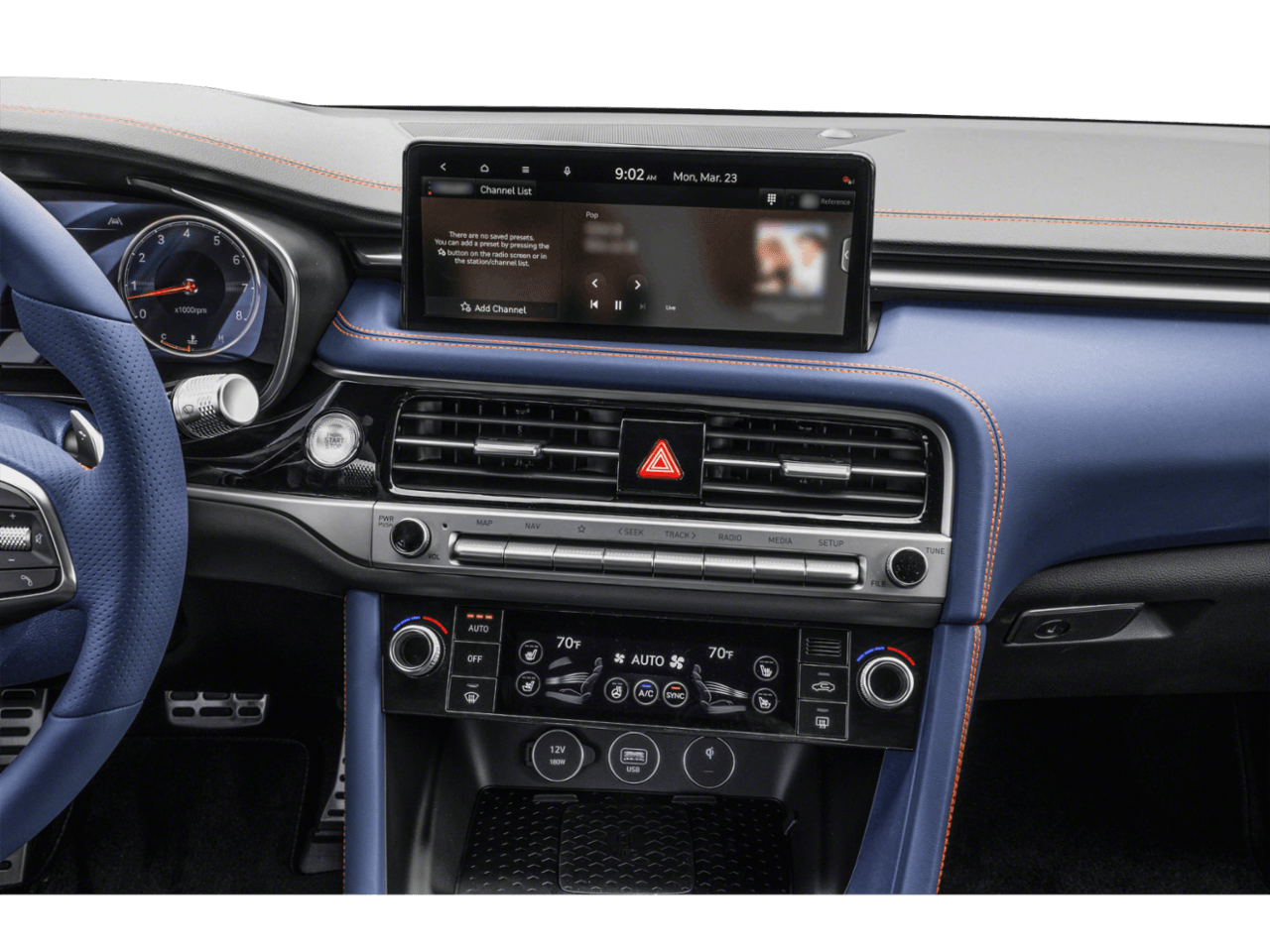 2026 Genesis G70 3.3T - Interior Stereo System