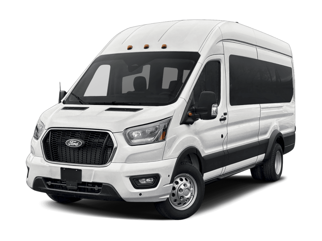 2026 Ford Transit Passenger Wagon T-350 - Front 3/4, facing to the left