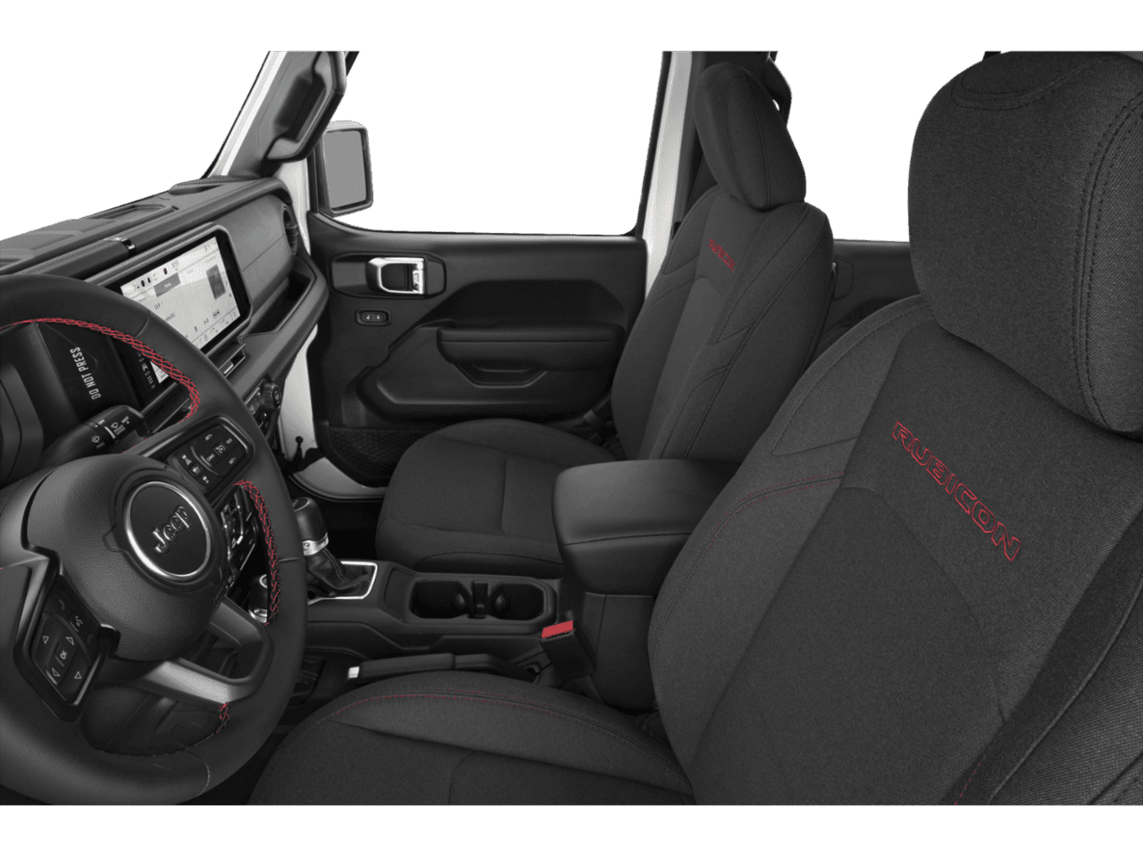 2026 Jeep Gladiator Shadow - Interior Driver's Side with Door Open, Front Seat Feature