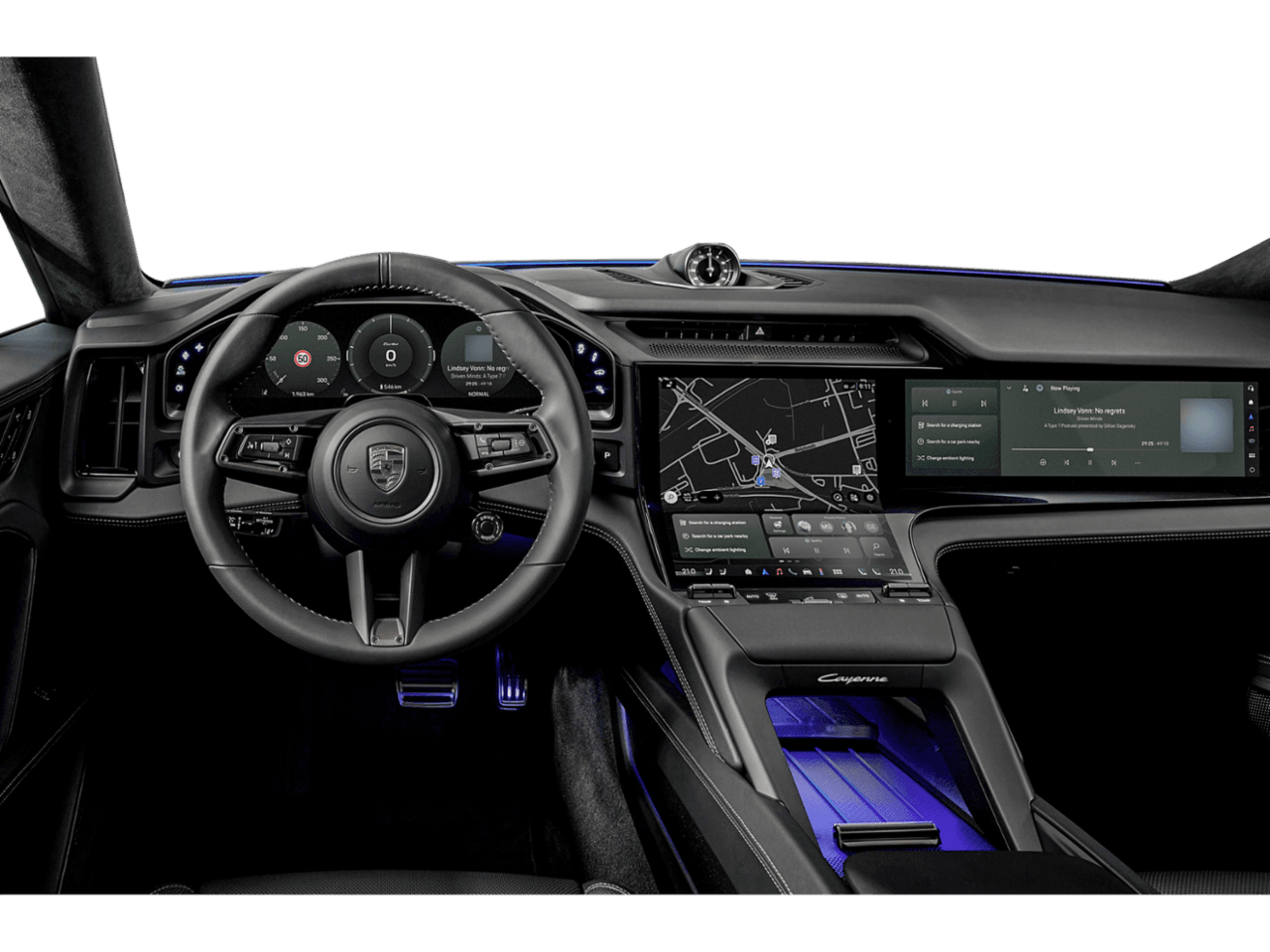 2026 Porsche Cayenne Electric - Interior Full Dash Basic