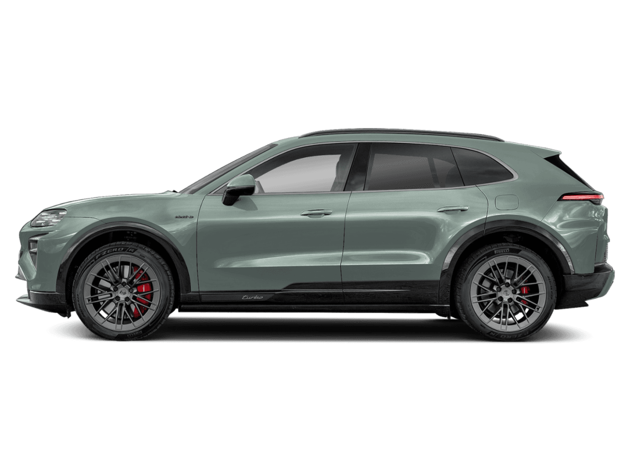 2026 Porsche Cayenne Turbo - Profile, facing to the left
