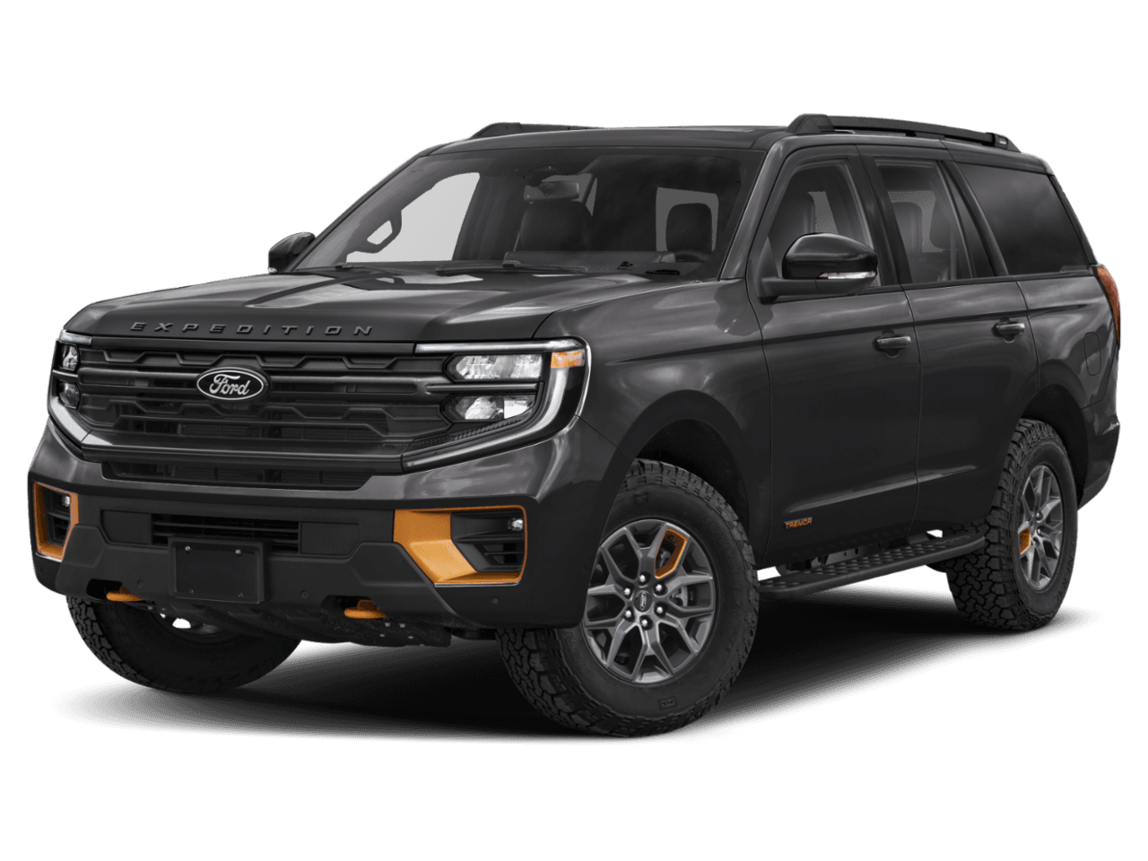 2027 Ford Expedition Tremor - Front 3/4, facing to the left