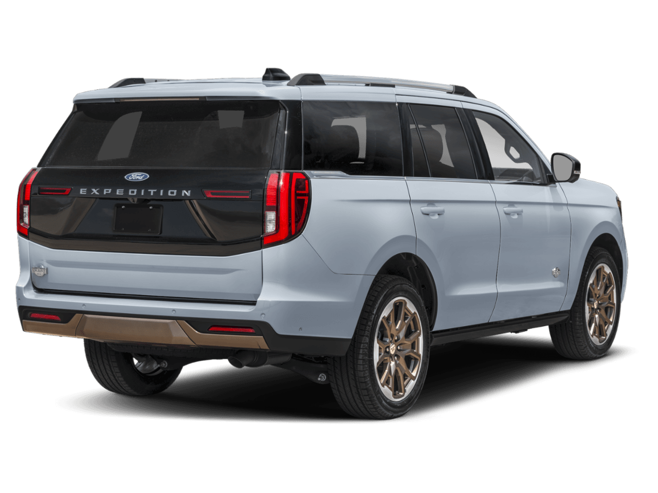 2027 Ford Expedition King Ranch - Rear 3/4, facing to the right