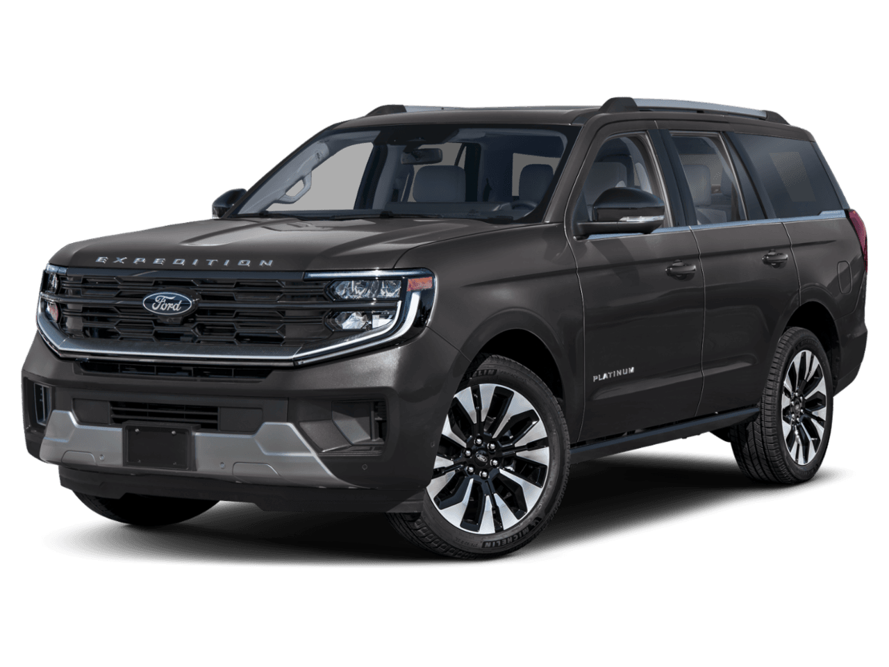 2027 Ford Expedition Platinum - Front 3/4, facing to the left