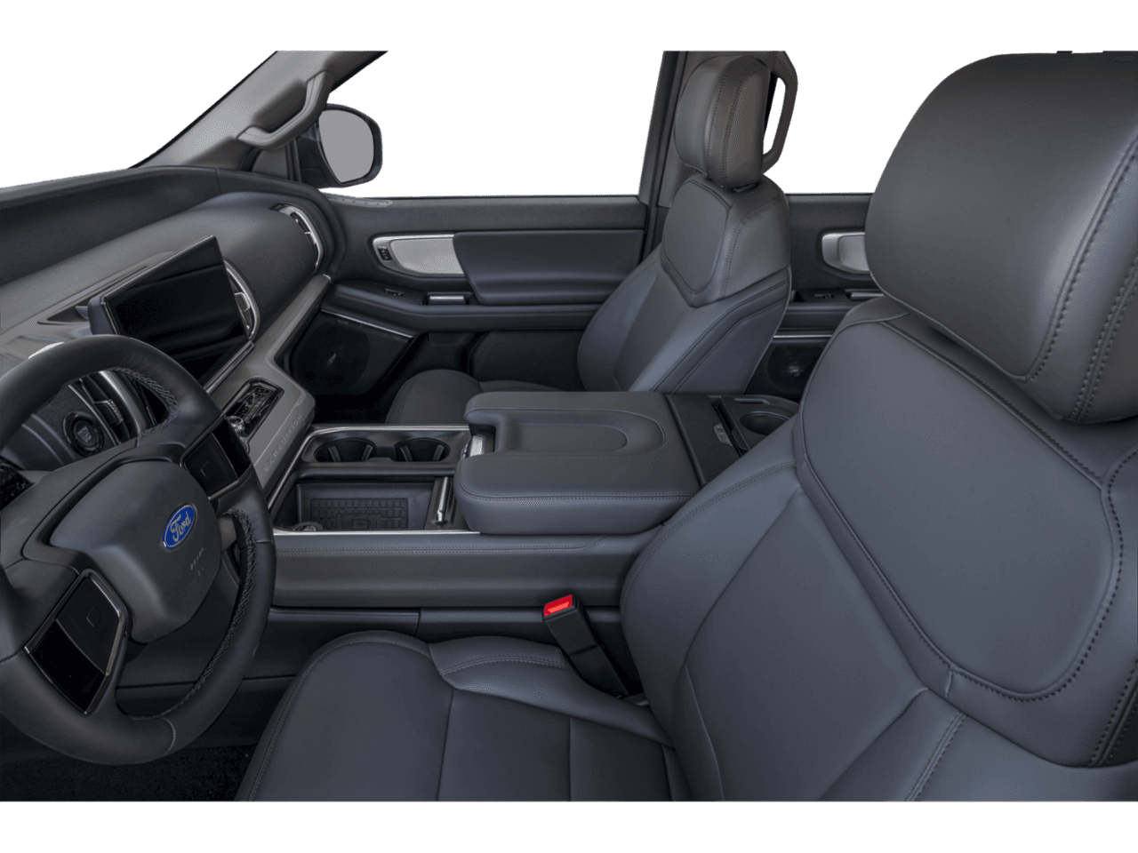 2027 Ford Expedition Active - Interior Driver's Side with Door Open, Front Seat Feature
