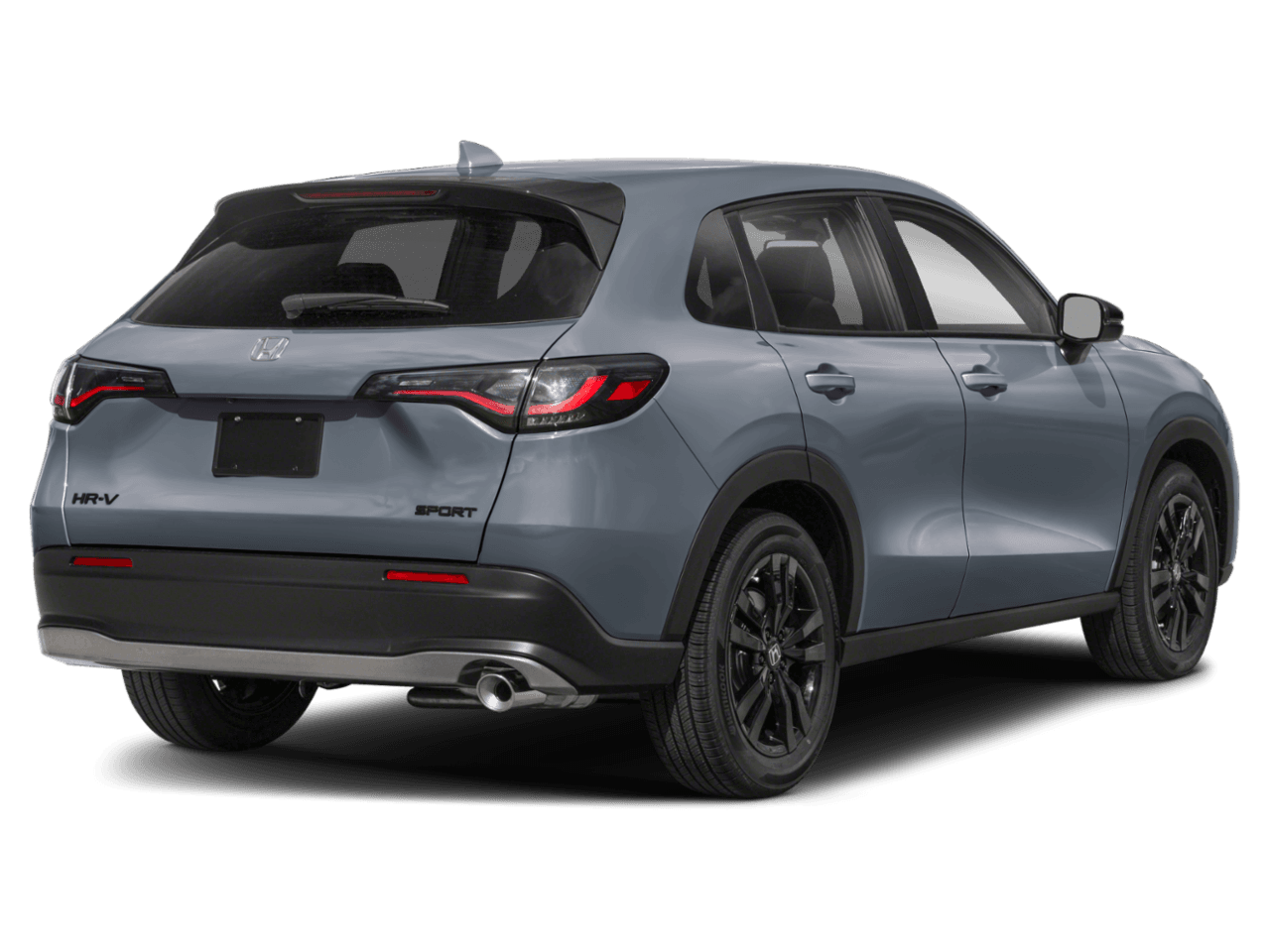 2027 Honda HR-V Sport - Rear 3/4, facing to the right