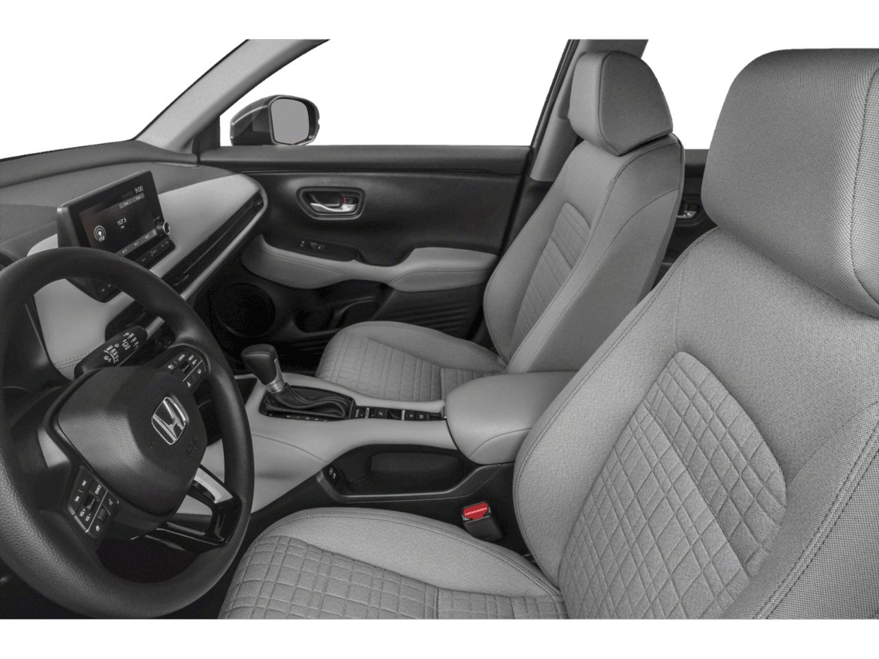 2027 Honda HR-V LX - Interior Driver's Side with Door Open, Front Seat Feature