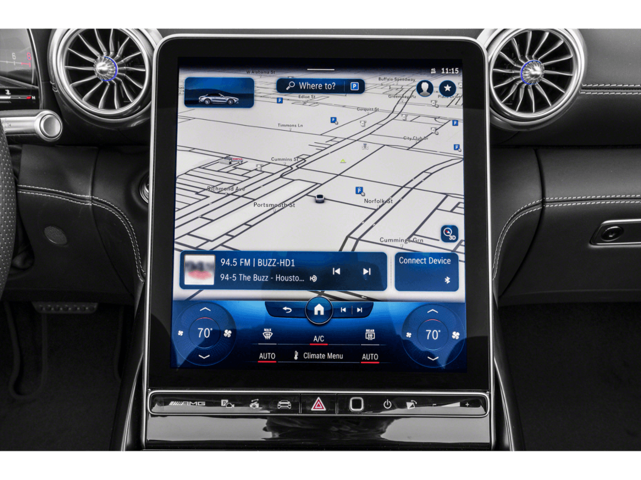 2027 Mercedes-Benz SL AMG SL 63 - Interior Navigation System