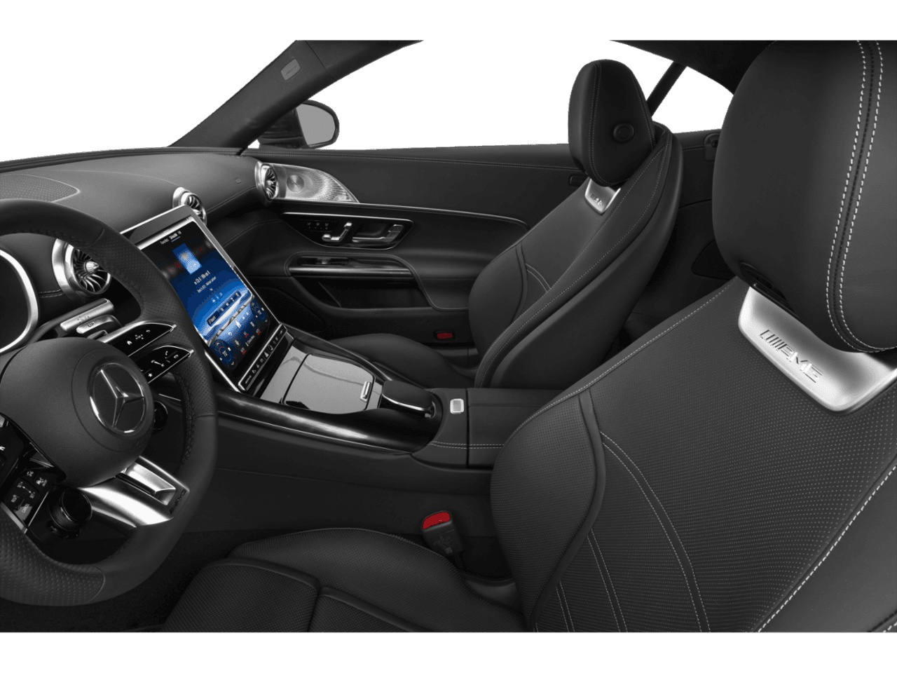 2027 Mercedes-Benz SL AMG SL 43 - Interior Driver's Side with Door Open, Front Seat Feature