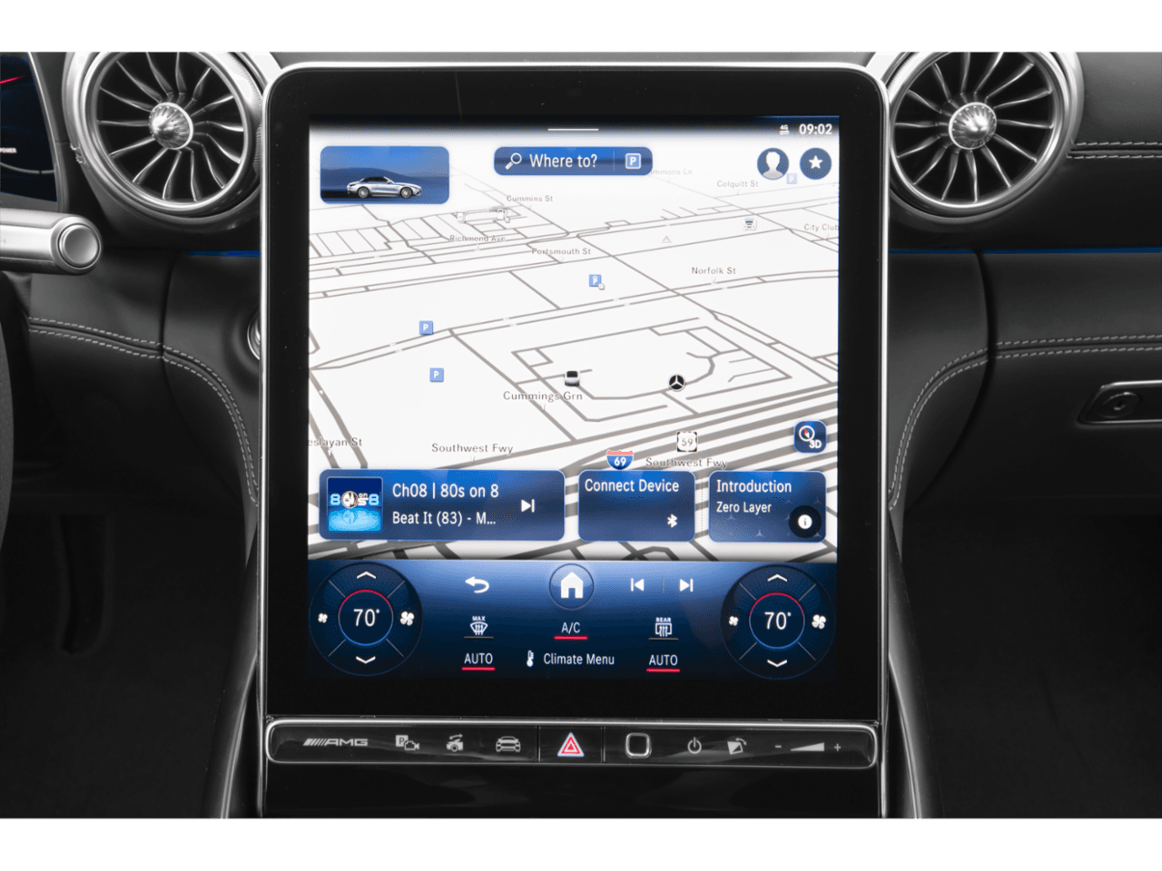 2027 Mercedes-Benz SL AMG SL 43 - Interior Navigation System