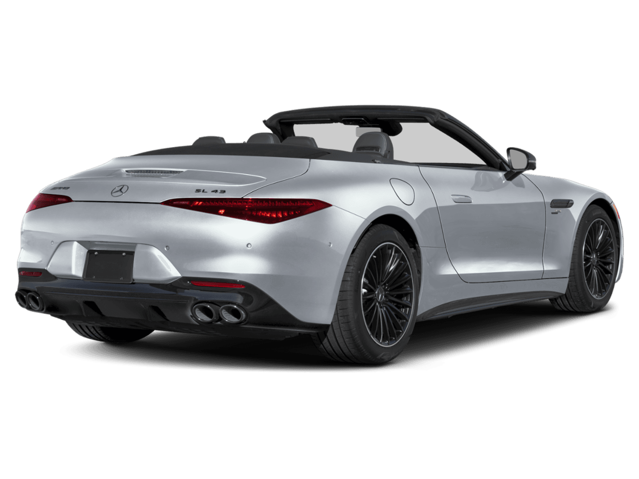 2027 Mercedes-Benz SL AMG SL 43 - Rear 3/4, facing to the right