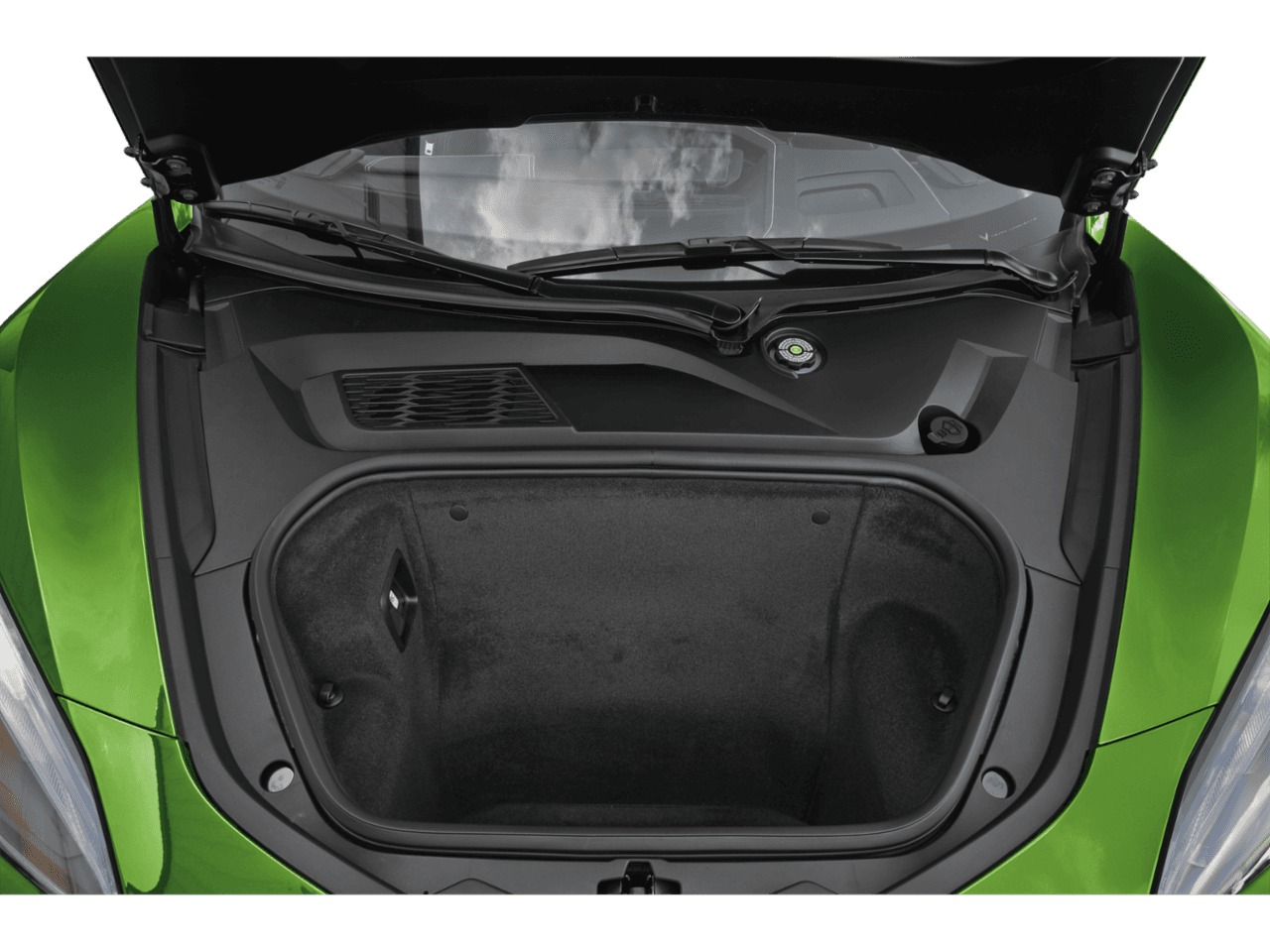 2027 Chevrolet Corvette 2LT - Interior Trunk with Hatch Open Feature