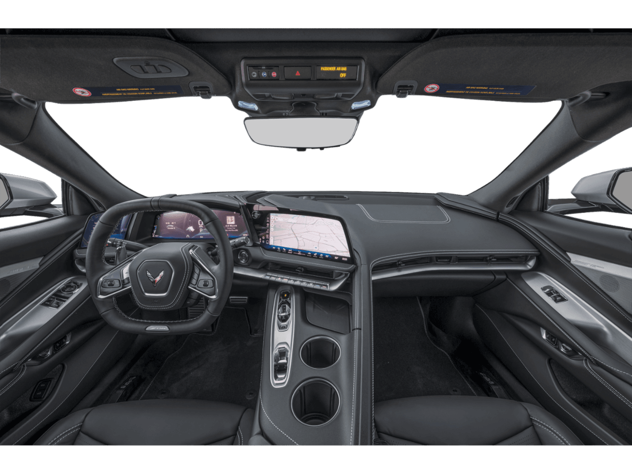 2027 Chevrolet Corvette 3LZ - Interior Full Dash Basic
