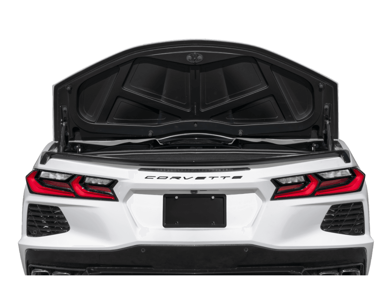 2027 Chevrolet Corvette 2LT - Interior Trunk with Hatch Open Feature