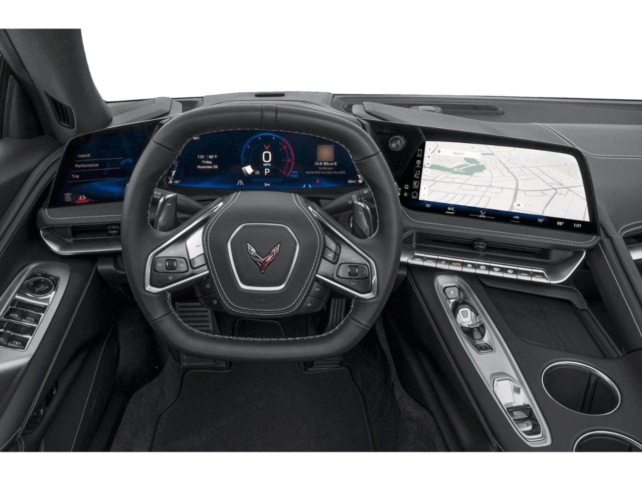 2027 Chevrolet Corvette 3LT - Interior Drivers Dash