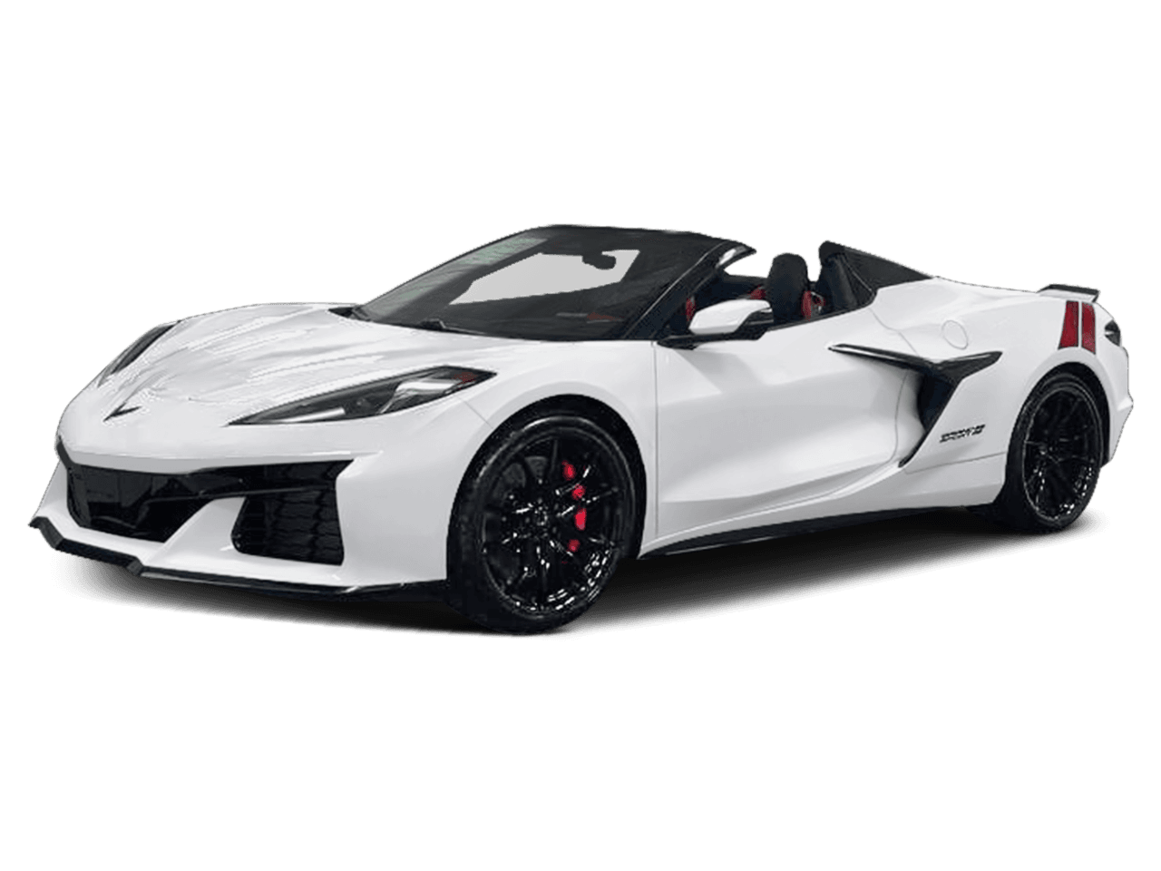 2027 Chevrolet Corvette 1LT - Front 3/4, facing to the left