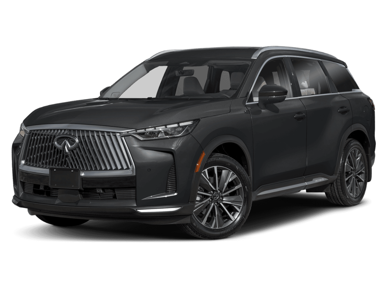 2027 INFINITI QX60 PURE - Front 3/4, facing to the left