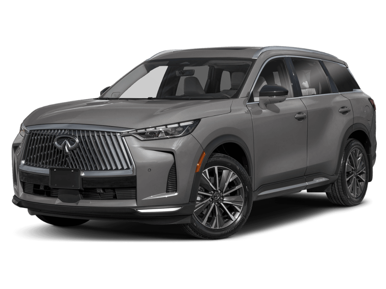 2027 INFINITI QX60 PURE - Front 3/4, facing to the left