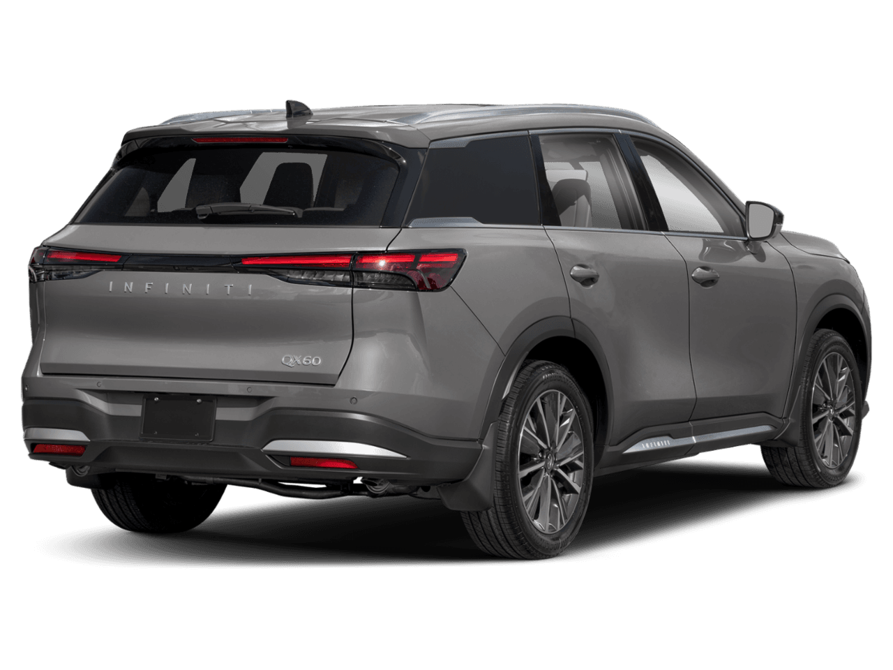2027 INFINITI QX60 PURE - Rear 3/4, facing to the right