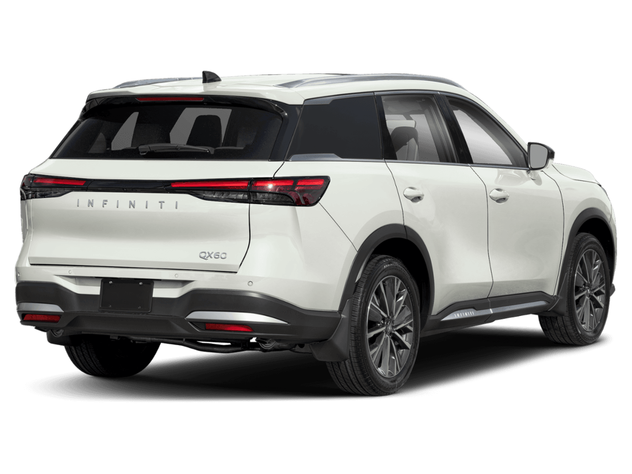 2027 INFINITI QX60 PURE - Rear 3/4, facing to the right