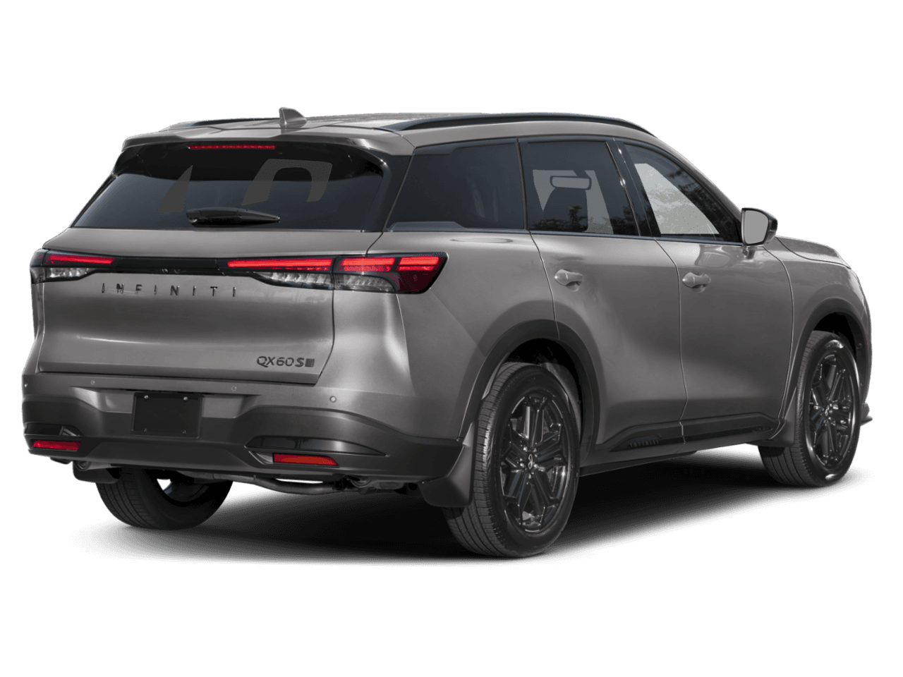 2027 INFINITI QX60 SPORT - Rear 3/4, facing to the right