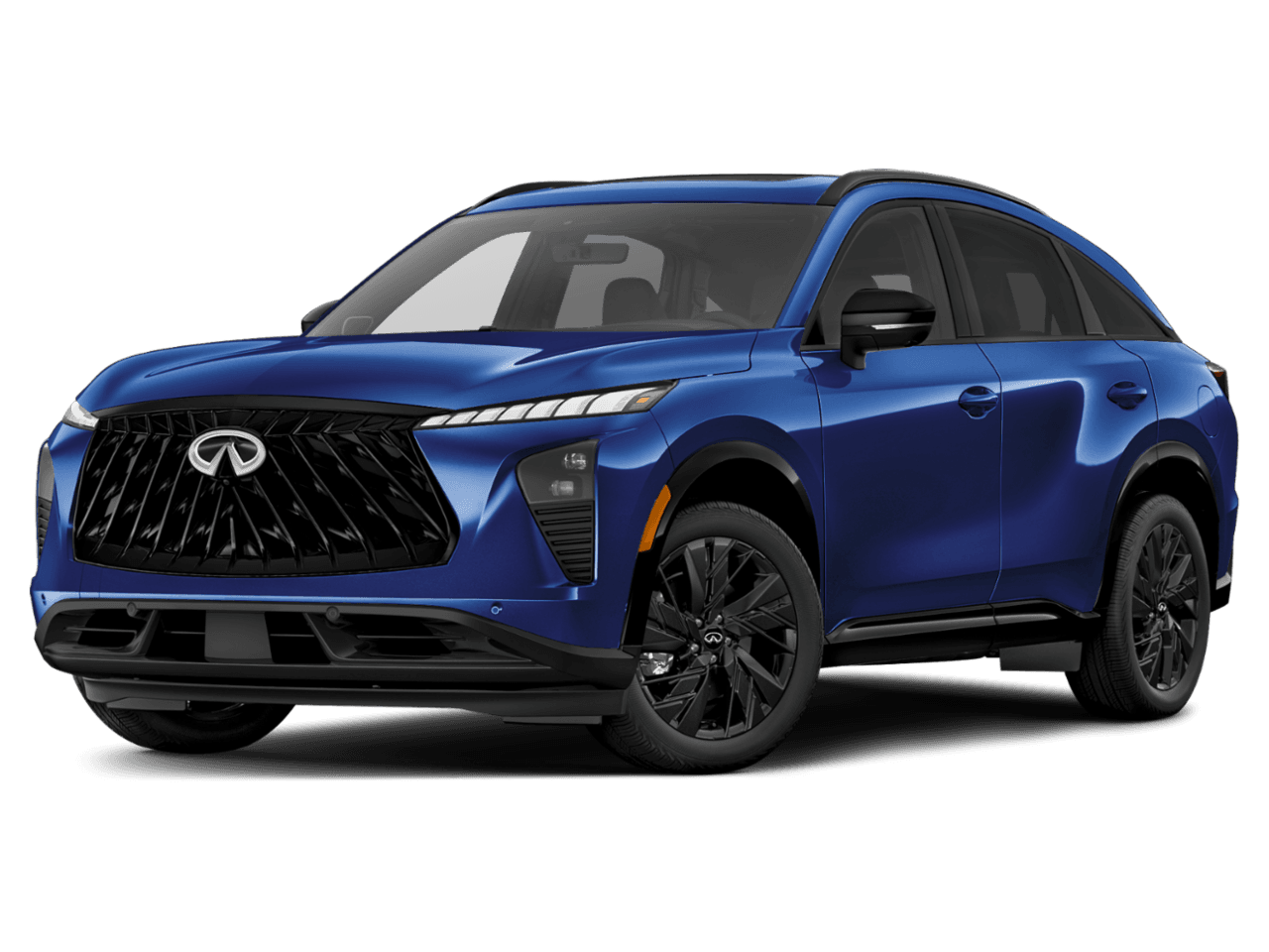 2027 INFINITI QX65 SPORT - Front 3/4, facing to the left