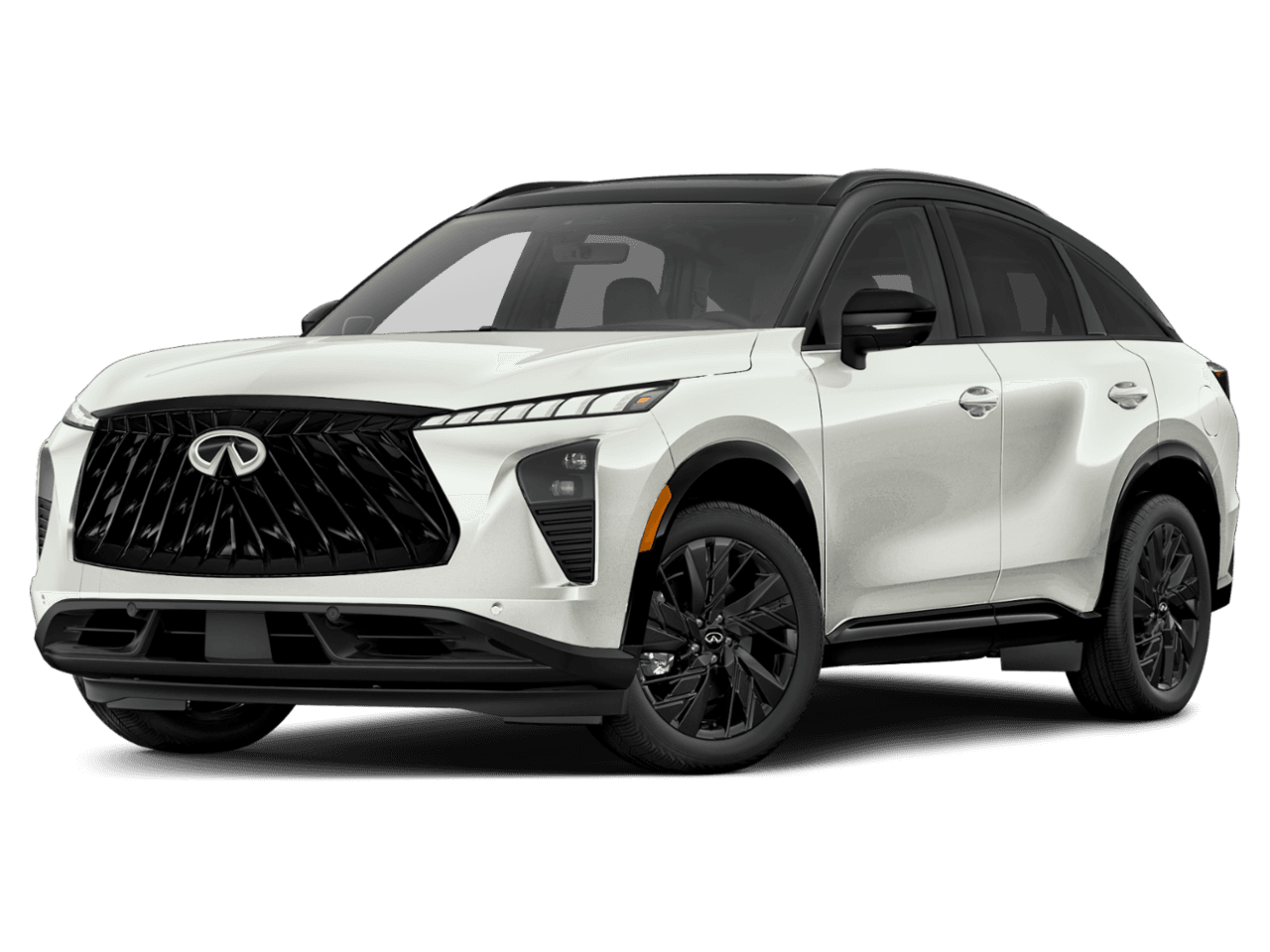 2027 INFINITI QX65 SPORT - Front 3/4, facing to the left
