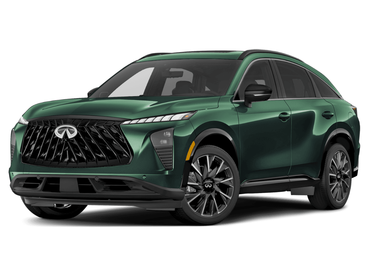 2027 INFINITI QX65 AUTOGRAPH - Front 3/4, facing to the left