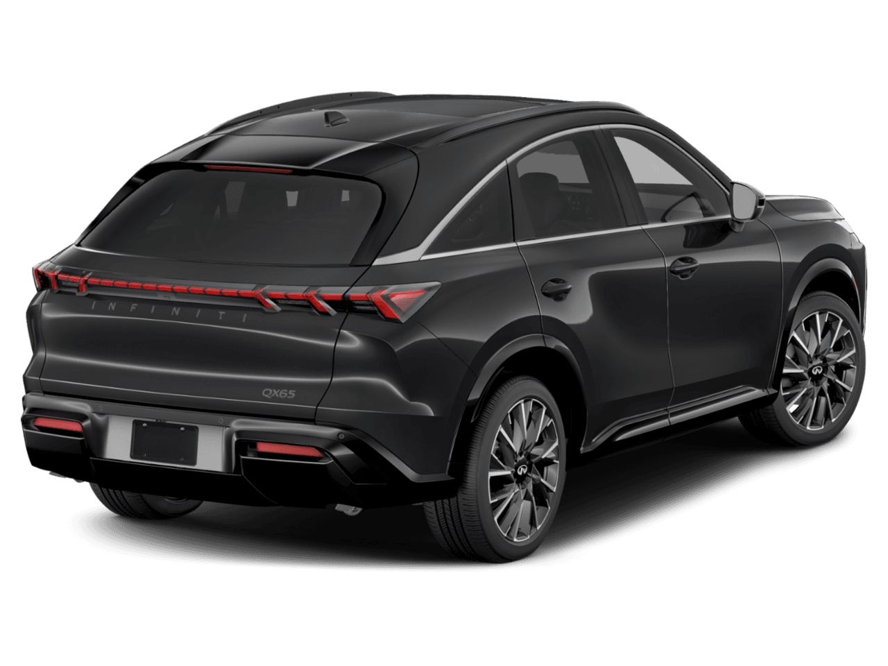 2027 INFINITI QX65 AUTOGRAPH - Rear 3/4, facing to the right