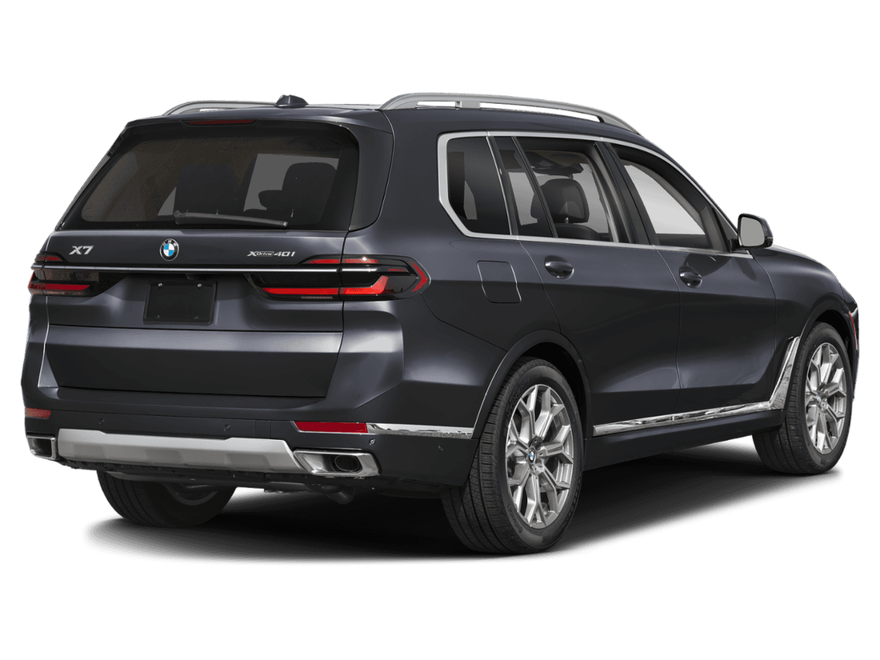 2027 BMW X7 xDrive40i - Rear 3/4, facing to the right