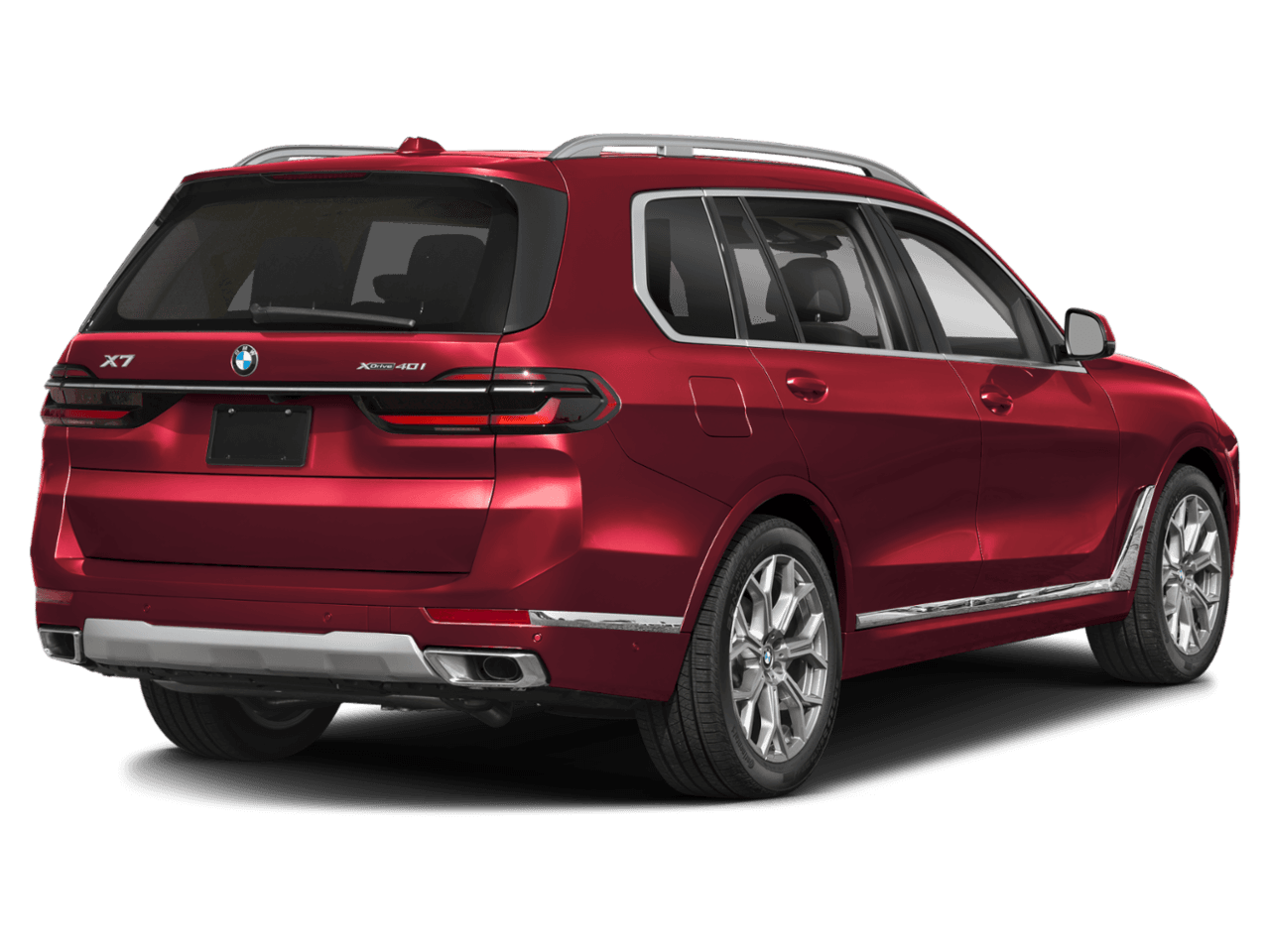 2027 BMW X7 xDrive40i - Rear 3/4, facing to the right