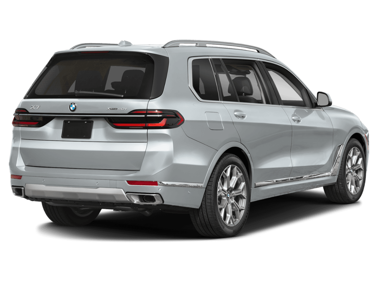 2027 BMW X7 xDrive40i - Rear 3/4, facing to the right