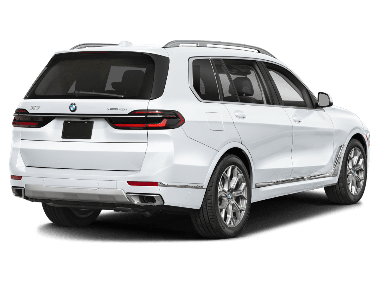 2027 BMW X7 xDrive40i - Rear 3/4, facing to the right