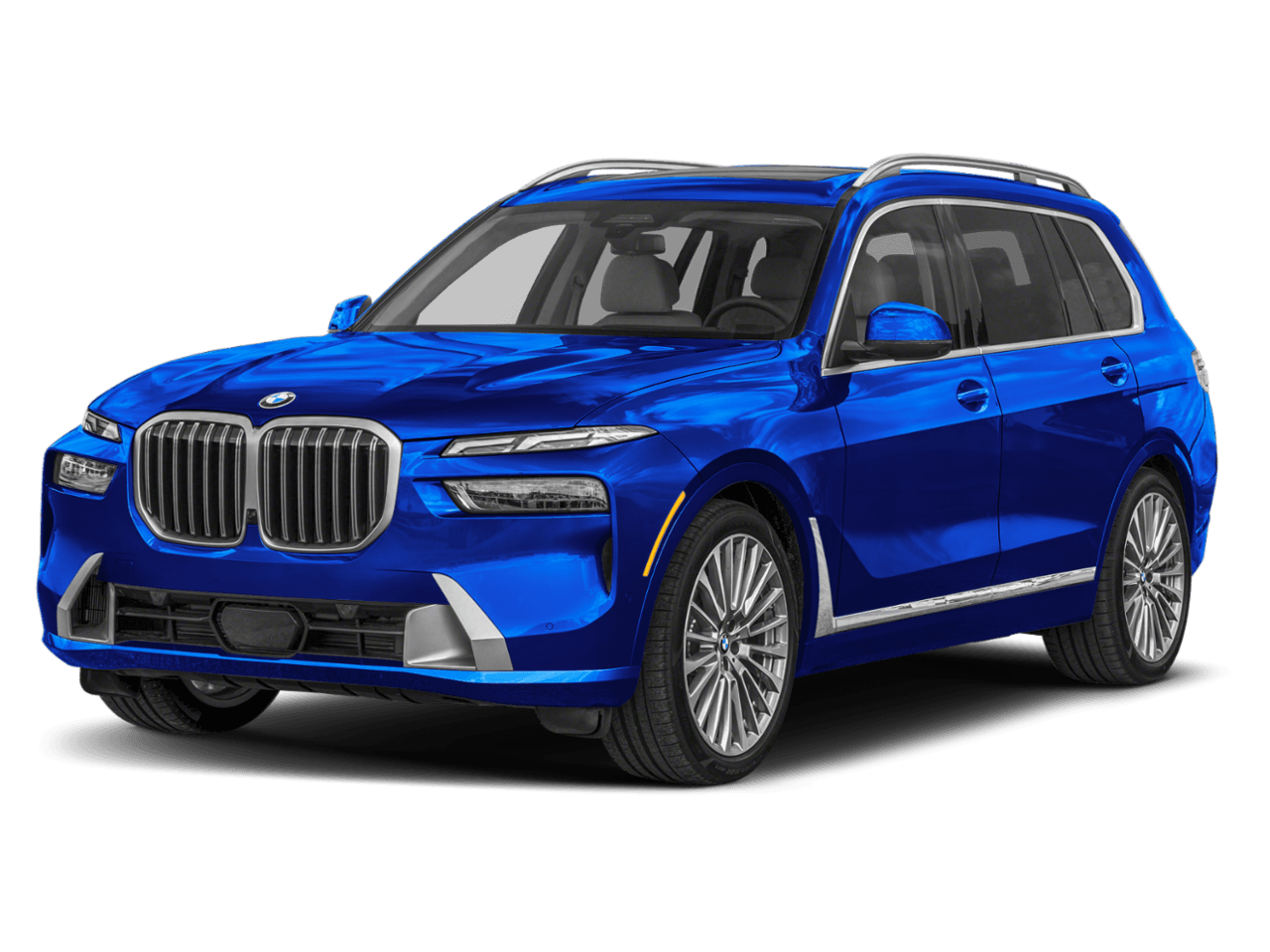 2027 BMW X7 M60i - Front 3/4, facing to the left