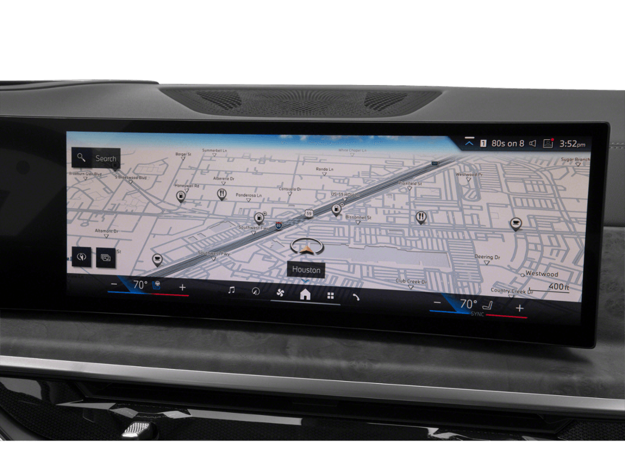 2027 BMW X7 M60i - Interior Navigation System