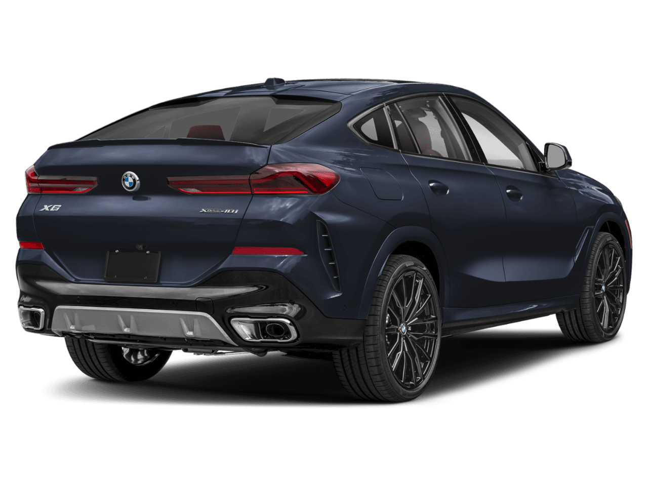 2027 BMW X6 xDrive40i - Rear 3/4, facing to the right