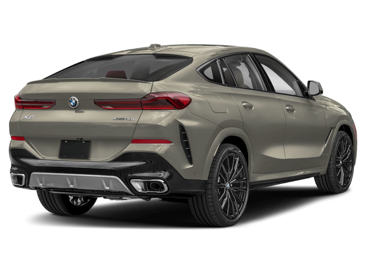 2027 BMW X6 xDrive40i - Rear 3/4, facing to the right