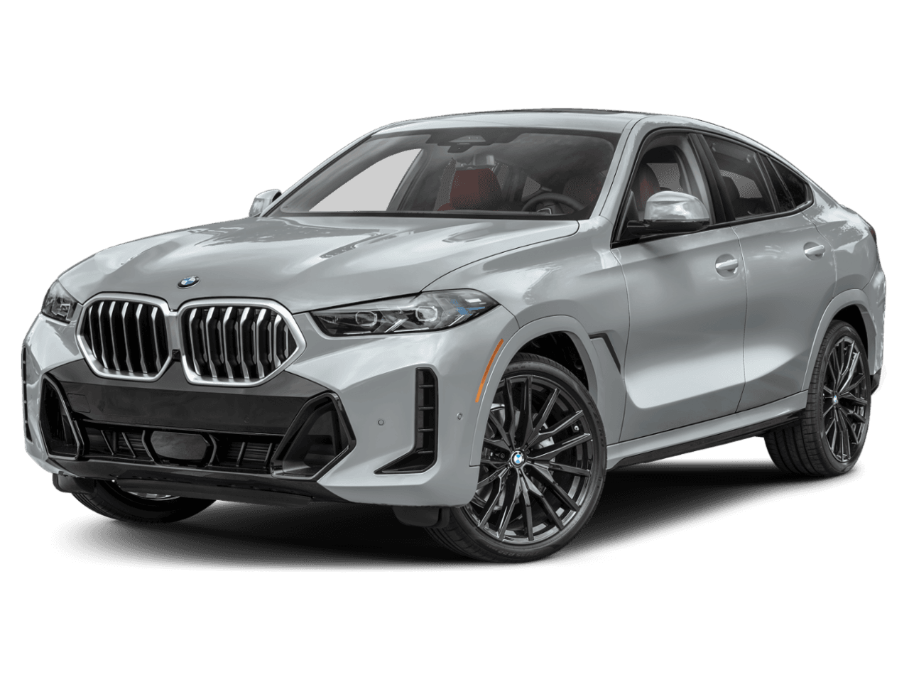 2027 BMW X6 M60i - Front 3/4, facing to the left