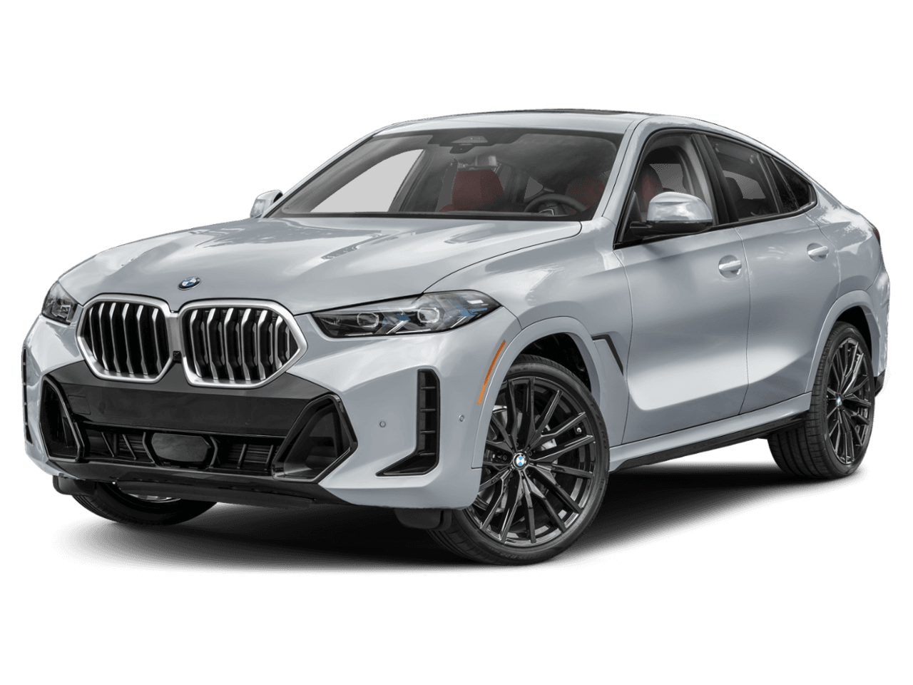 2027 BMW X6 M60i - Front 3/4, facing to the left