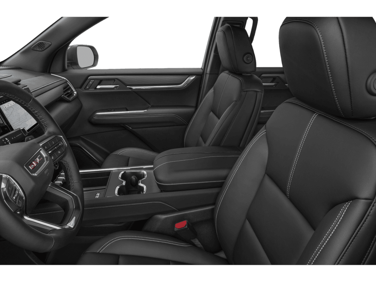 2027 GMC Acadia FWD - Interior Driver's Side with Door Open, Front Seat Feature