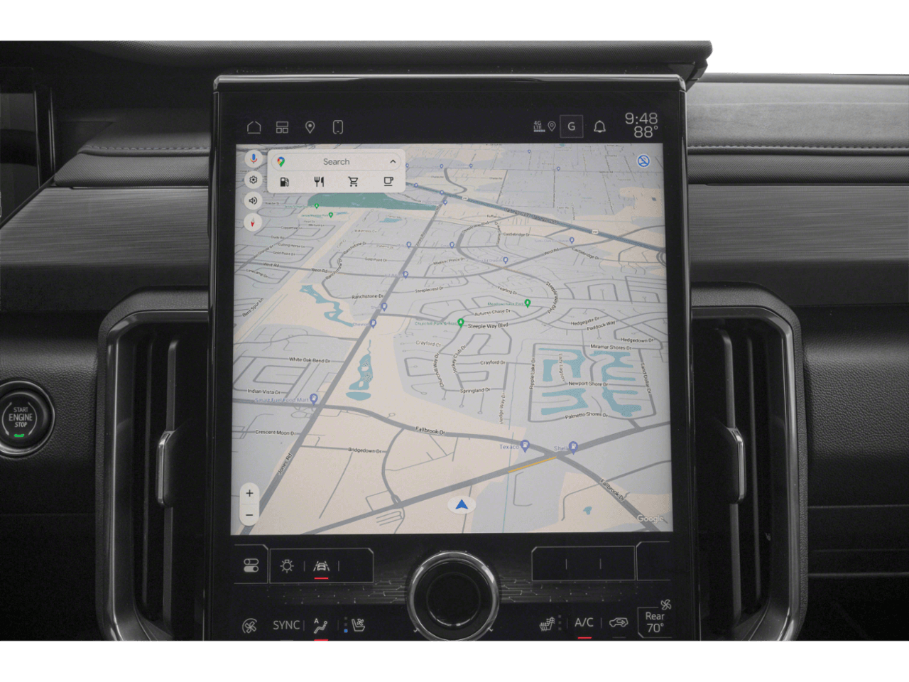 2027 GMC Acadia AWD - Interior Navigation System