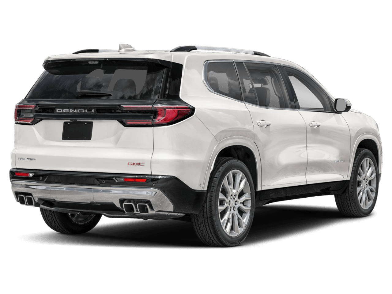 2027 GMC Acadia AWD - Rear 3/4, facing to the right