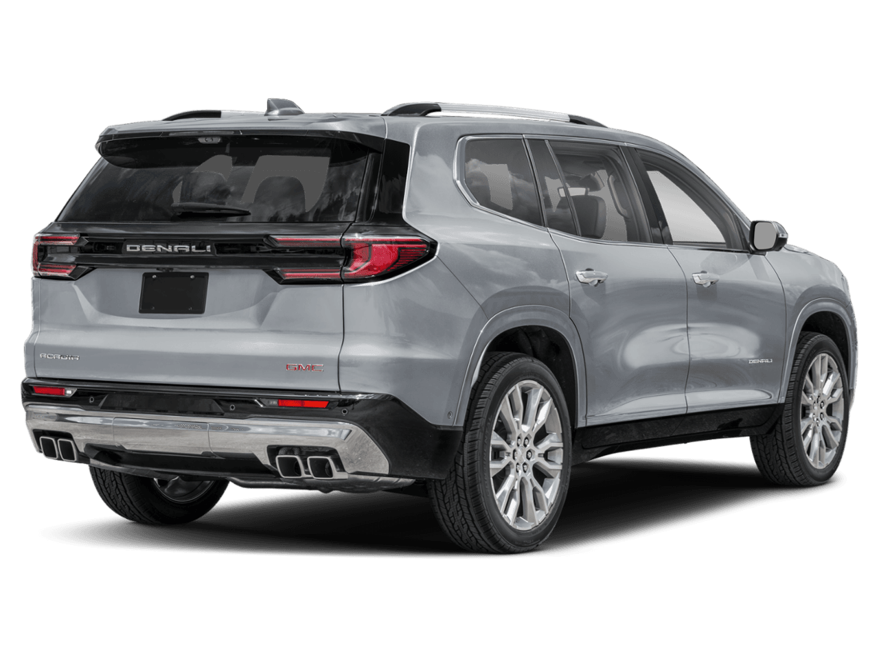 2027 GMC Acadia AWD - Rear 3/4, facing to the right