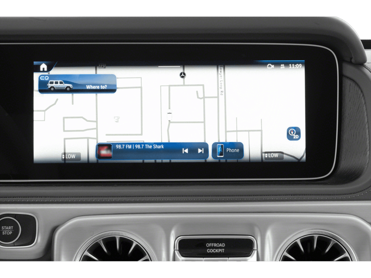 2027 Mercedes-Benz G-Class G 580e - Interior Navigation System