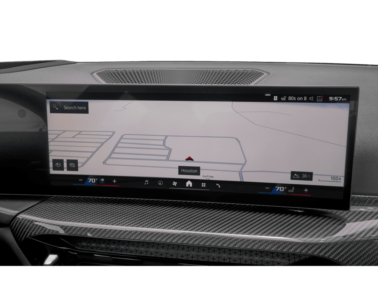 2027 BMW M4  - Interior Navigation System