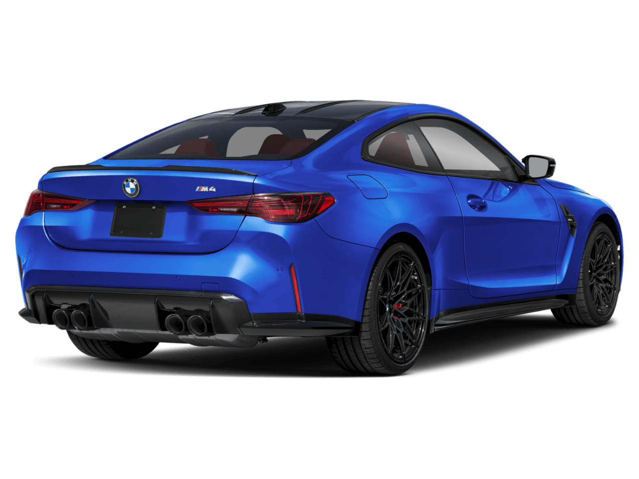 2027 BMW M4  - Rear 3/4, facing to the right